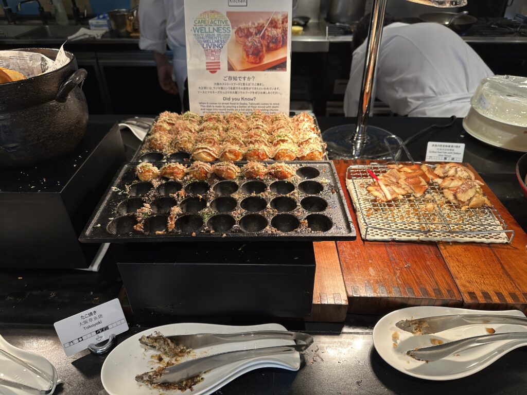 ヒルトン大阪朝食会場