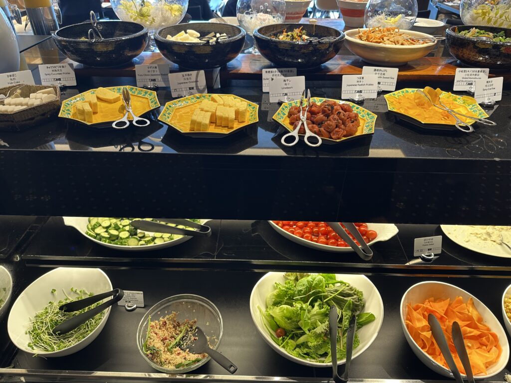 ヒルトン大阪朝食会場