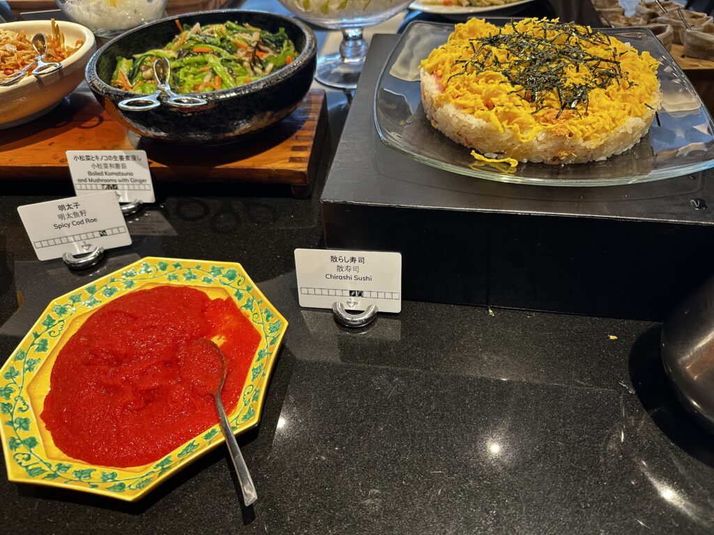 ヒルトン大阪朝食会場