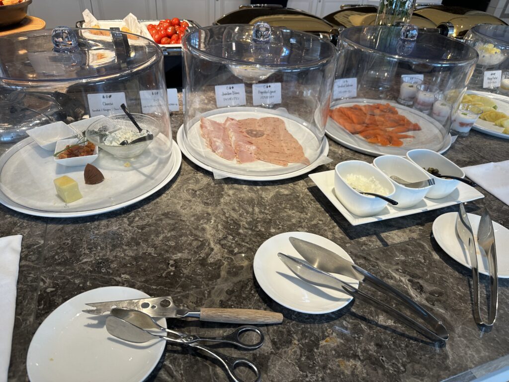 ヒルトン大阪ラウンジ朝食