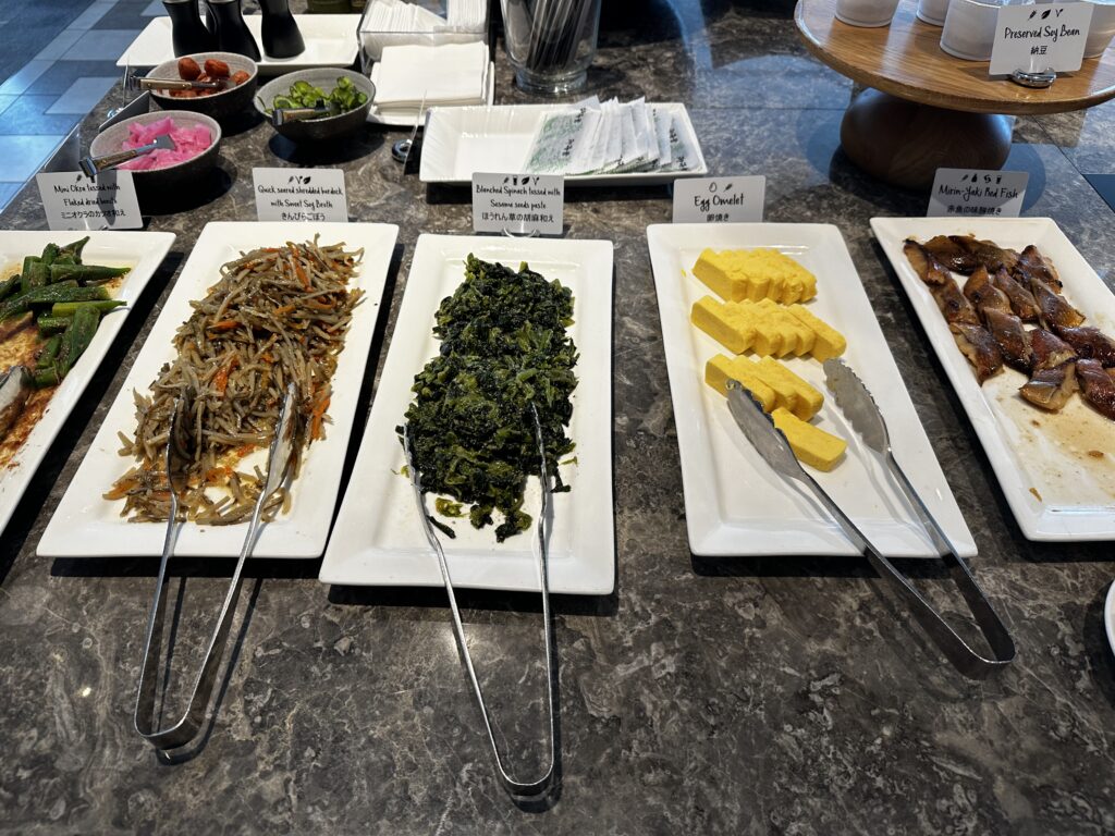 ヒルトン大阪ラウンジ朝食