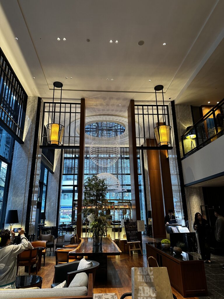 ハイアットリージェンシー横浜 ロビー内観