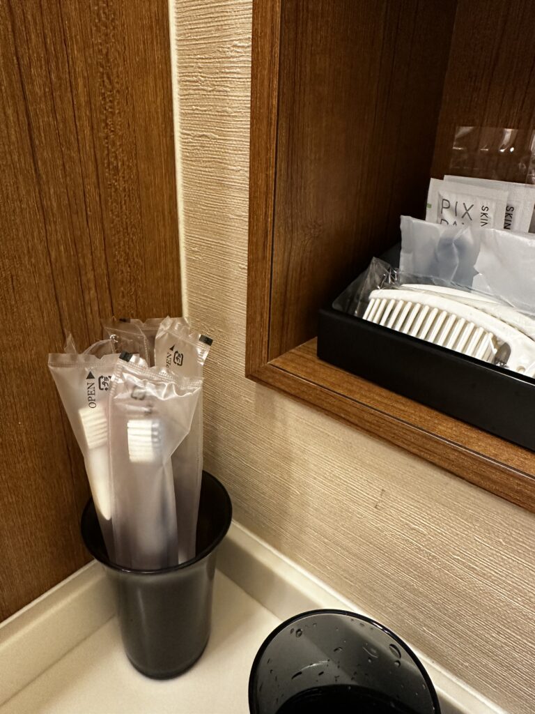 東京ベイ舞浜ホテルファーストリゾートモデレートルームウエスタンスタイルアメニティ