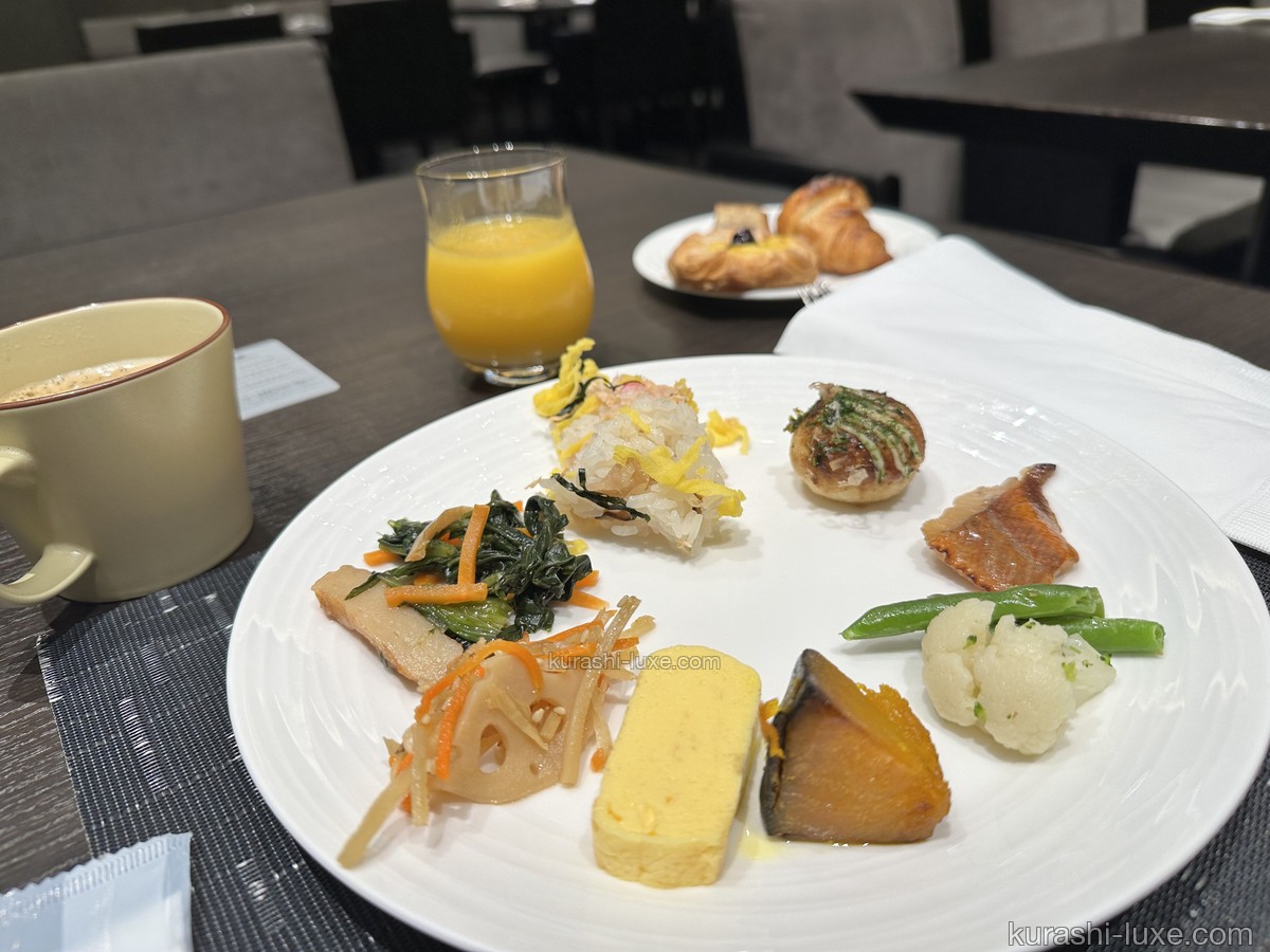 ダイヤモンド特典の朝食会場