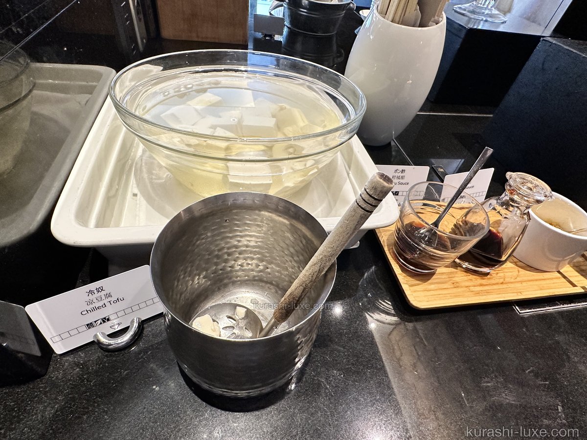 朝食ブッフェの豊富なメニュー