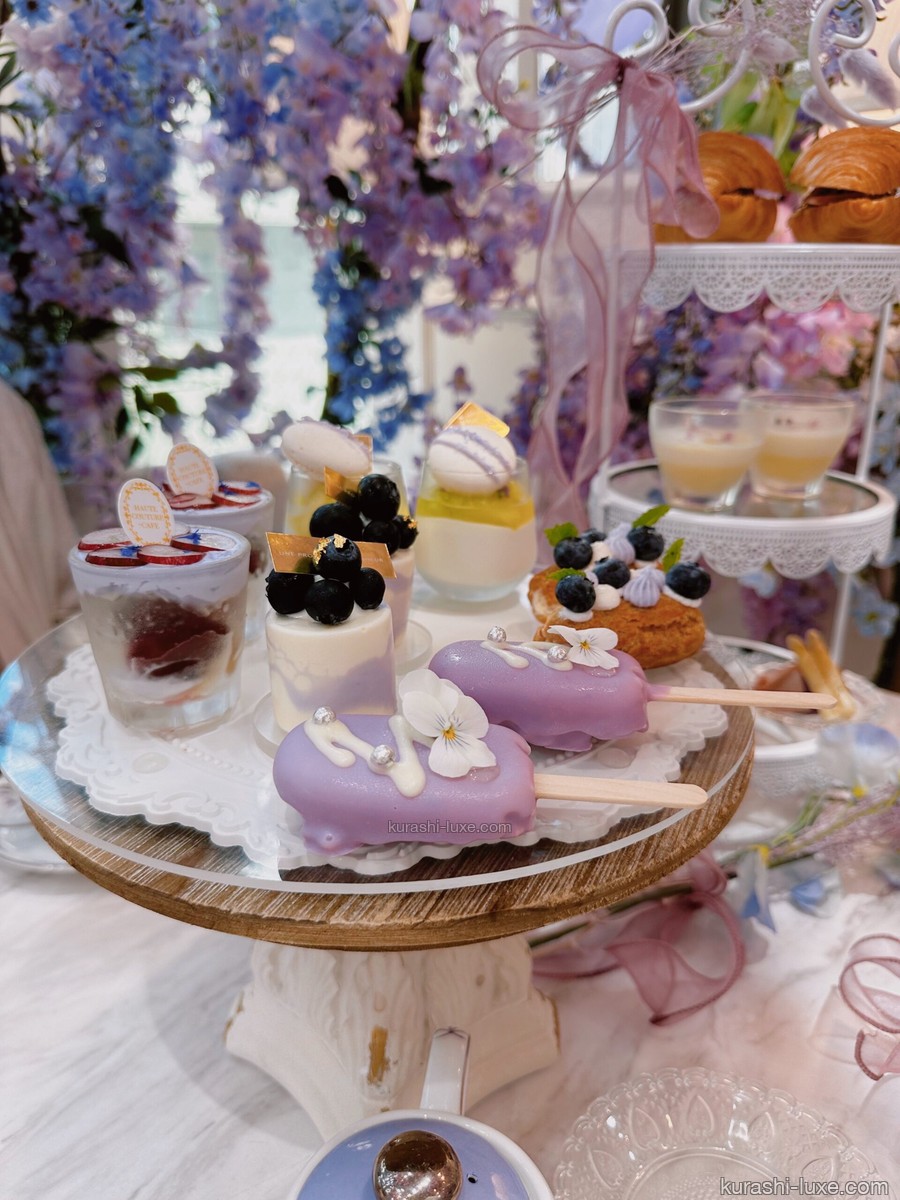 アフタヌーンティーのお料理
