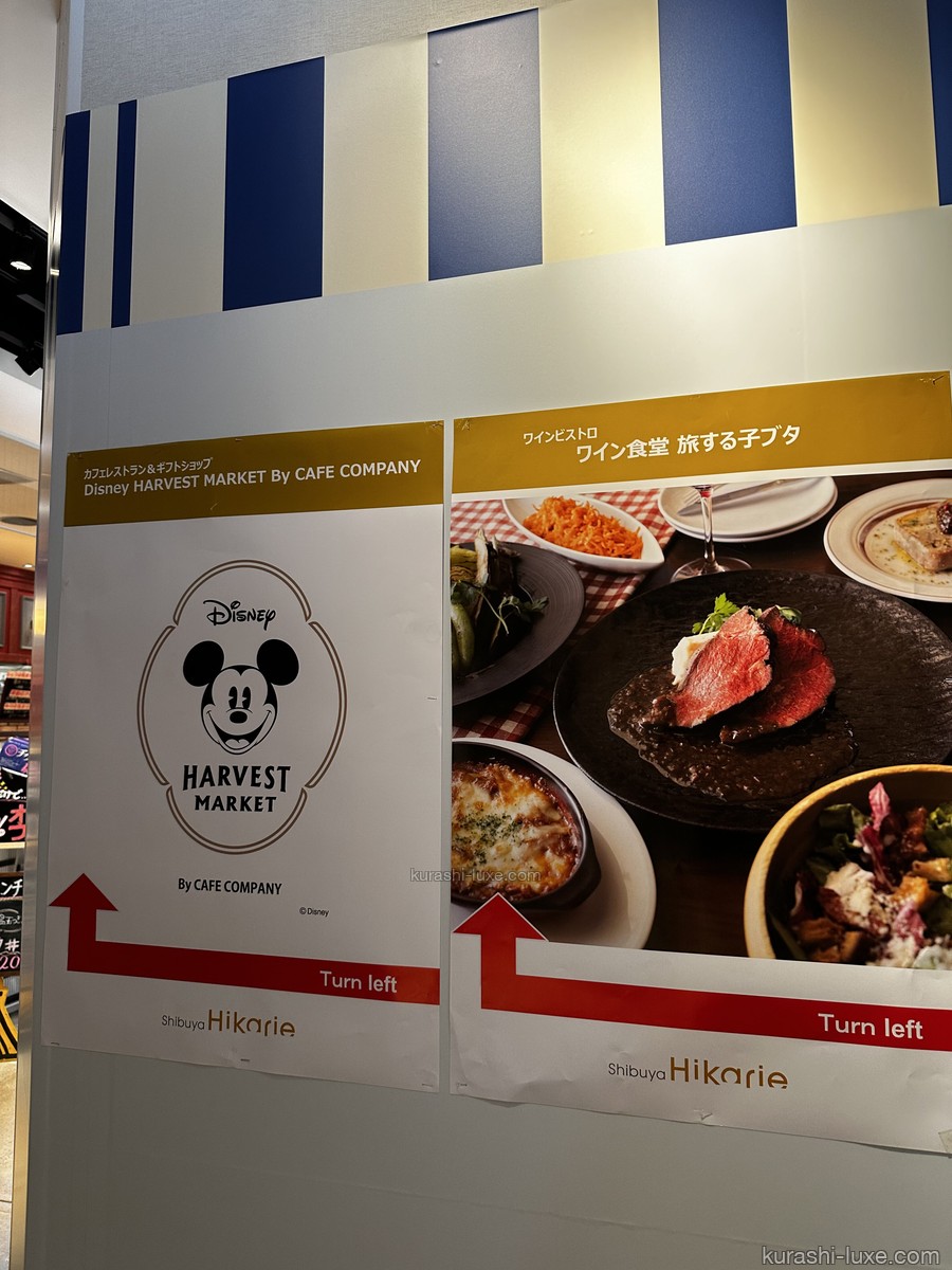 ディズニーハーベストマーケット地図